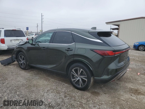2023 Lexus RX with VIN 2T2BAMBAXPC017208, listed as a Copart auction lot 42817725 with 15,849 mi miles and Salvage Title. Bid and sale history available at carsss.com. Image 2.