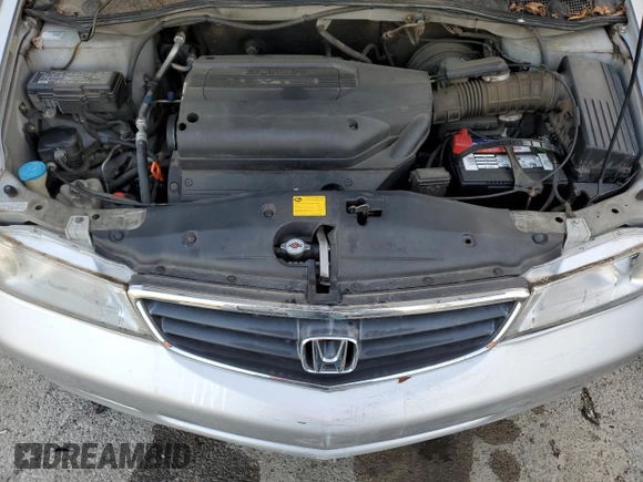 2003 Honda Odyssey EX-L with VIN 5FNRL18943B159553, listed as a Copart auction lot 72025294 with 182,942 mi miles and Salvage Title. Bid and sale history available at DreamBid. Image 12.