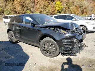 2024 Land Rover Range Rover Evoque Dynamic SE with VIN SALZL2FX1RH253382, listed as a Copart auction lot 77854924 with 0 mi miles and Salvage Title. Bid and sale history available at carsss.com. Image 4.
