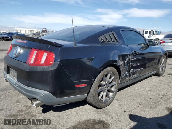 2012 Ford Mustang V6 Premium with VIN 1ZVBP8AM2C5236352, listed as a Copart auction lot 52618895 with 117,332 mi miles and Salvage Title. Bid and sale history available at carsss.com. Image 3.
