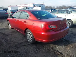 2012 Mitsubishi Galant FE with VIN 4A32B2FF2CE024735, listed as a IAAI auction lot 41528618 with 217,173 mi miles. Bid and sale history available at carsss.com. Image 3.