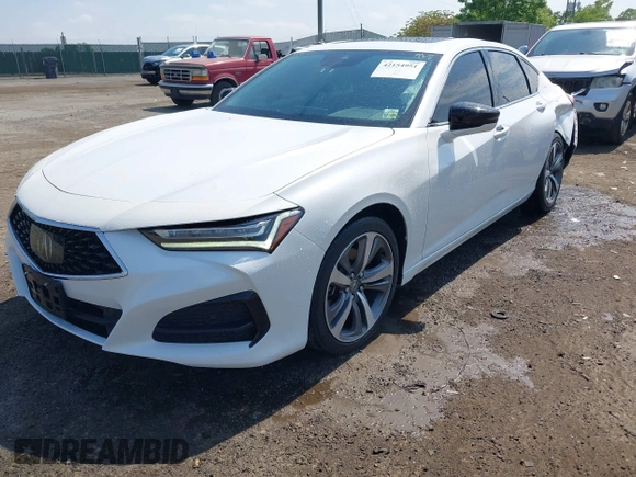 2021 Acura TLX Technology with VIN 19UUB5F42MA012008, listed as a IAAI auction lot 42154951 with 34,876 mi miles and . Bid and sale history available at DreamBid. Image 17.