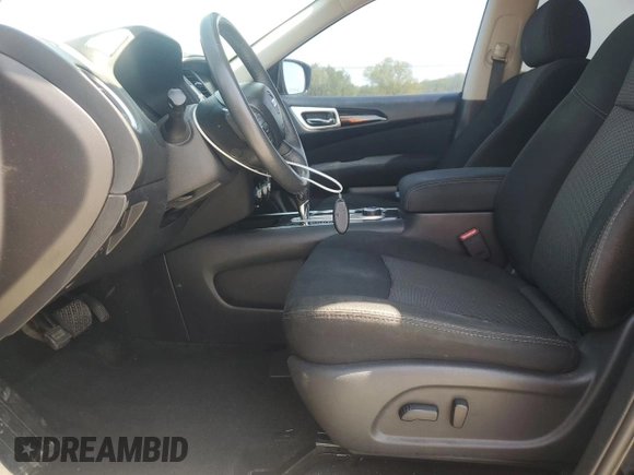 2017 Nissan Pathfinder SL with VIN 5N1DR2MM5HC666714, listed as a Copart auction lot 52892715 with 156,412 mi miles and Salvage title. Bid and sale history available at DreamBid. Image 7.