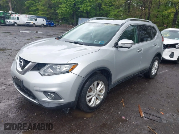 2016 Nissan Rogue SL with VIN 5N1AT2MV9GC820904, listed as a IAAI auction lot 42213220 with 172,038 mi miles and . Bid and sale history available at DreamBid. Image 2.
