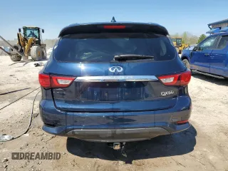 2017 Infiniti QX60 with VIN 5N1DL0MM9HC526851, listed as a Copart auction lot 49279855 with 121,808 mi miles and Salvage Title. Bid and sale history available at carsss.com. Image 6.