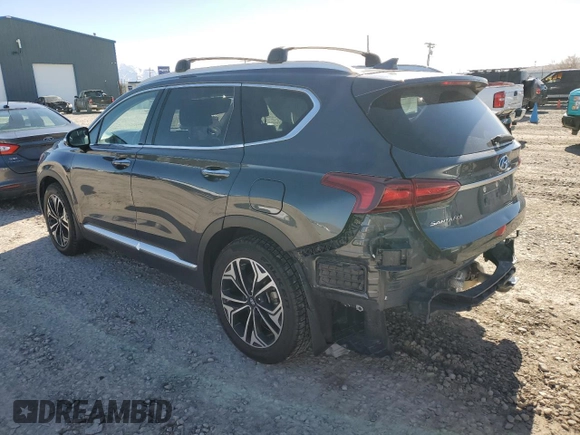 2020 Hyundai Santa Fe SEL with VIN 5NMS3CAA9LH219214, listed as a Copart auction lot 45949995 with 82,567 mi miles and Salvage Title. Bid and sale history available at carsss.com. Image 2.