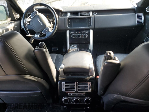 2015 Land Rover Range Rover Supercharged with VIN SALGS2TF9FA236260, listed as a Copart auction lot 53056205 with 112,231 mi miles and Salvage title. Bid and sale history available at DreamBid. Image 8.