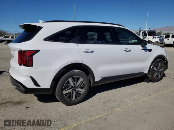 2023 Kia Sorento S with VIN 5XYRL4LC4PG247294, listed as a Copart auction lot 47294965 with 36,701 mi miles and Salvage Title. Bid and sale history available at DreamBid. Image 3.