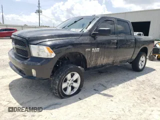 2017 Ram 1500 Tradesman with VIN 3C6RR7KT2HG710237, listed as a Copart auction lot 61176305 with 89,966 mi miles and Salvage title. Bid and sale history available at DreamBid. Image 1.
