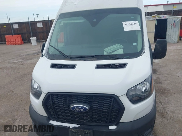 2023 Ford Transit Cargo with VIN 1FTBR2X87PKA51211, listed as a IAAI auction lot 41631315 with 42,688 mi miles and . Bid and sale history available at DreamBid. Image 6.