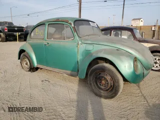 1971 Volkswagen Beetle with VIN 1112643210, listed as a Copart auction lot 87425234 with Not Provided miles and Salvage Title. Bid and sale history available at DreamBid. Image 4.