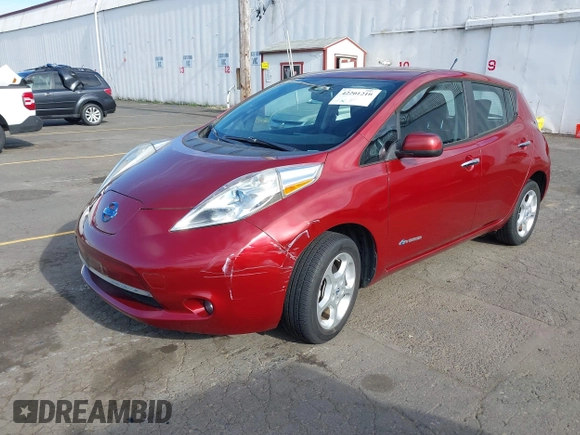 2013 Nissan LEAF SV with VIN 1N4AZ0CP3DC401314, listed as a IAAI auction lot 42201210 with 85,627 mi miles and . Bid and sale history available at DreamBid. Image 19.