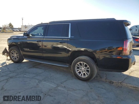 2018 GMC Yukon XL SLT with VIN 1GKS1GKC8JR199080, listed as a Copart auction lot 88341265 with 0 mi miles and Salvage Title. Bid and sale history available at carsss.com. Image 2.