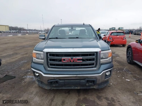 2014 GMC Sierra 1500 SLE with VIN 1GTV2UEC4EZ147130, listed as a IAAI auction lot 41222755 with 0 mi miles. Bid and sale history available at carsss.com. Image 12.