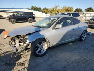 2004 Acura RSX with VIN JH4DC53804S004744, listed as a Copart auction lot 77853914 with 191,967 mi miles and Salvage Title. Bid and sale history available at carsss.com. Image 1.