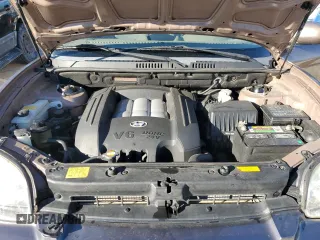2005 Hyundai Santa Fe GLS with VIN KM8SC13D35U955102, listed as a Copart auction lot 76293854 with 107,406 mi miles and Salvage Title. Bid and sale history available at carsss.com. Image 12.