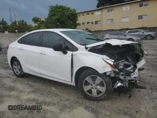 2018 Chevrolet Cruze LS with VIN 1G1BC5SM9J7132494, listed as a Copart auction lot 50575775 with 112,737 mi miles and Salvage Title. Bid and sale history available at DreamBid. Image 4.