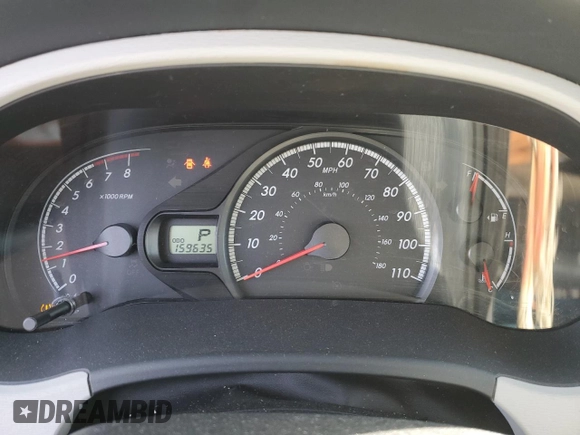 2012 Toyota Sienna with VIN 5TDZK3DC9CS205163, listed as a Copart auction lot 88674625 with 159,635 mi miles and Salvage title. Bid and sale history available at DreamBid. Image 9.
