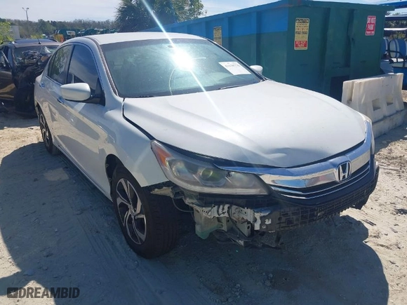 2017 Honda Accord Sedan LX with VIN 1HGCR2F31HA273651, listed as a IAAI auction lot 41638776 with 165,458 mi miles. Bid and sale history available at carsss.com. Image 1.