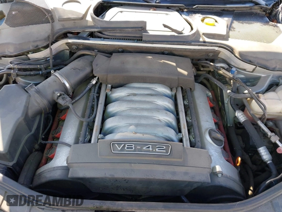 2006 Audi A8 4.2L with VIN WAUML44E36N011895, listed as a IAAI auction lot 40587166 with Not provided miles and . Bid and sale history available at DreamBid. Image 10.