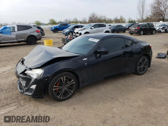 2014 Scion FR-S z VIN JF1ZNAA19E9709220, wystawiony jako Copart lot #54389725 z przebiegiem 123 443 mil mil oraz Szkoda całkowita • Salvage title. Historia ofert i sprzedaży dostępna na DreamBid. Obrazek 1.
