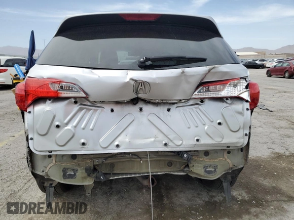 2013 Acura RDX Technology with VIN 5J8TB3H54DL001795, listed as a Copart auction lot 56590265 with 104,753 mi miles and Salvage title. Bid and sale history available at DreamBid. Image 6.
