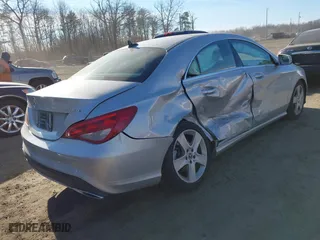 2018 Mercedes-Benz CLA with VIN WDDSJ4GB2JN531134, listed as a IAAI auction lot 41653753 with 59,269 mi miles. Bid and sale history available at carsss.com. Image 4.