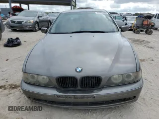 2002 BMW 5 Series 525iA with VIN WBADT43462GZ95521, listed as a Copart auction lot 46095035 with 146,367 mi miles and Non Repairable. Bid and sale history available at carsss.com. Image 5.