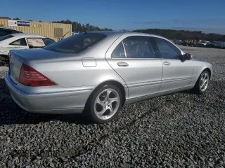 2004 Mercedes-Benz S-Class 4.3L with VIN WDBNG70JX4A424402, listed as a Copart auction lot 85068814 with 169,431 mi miles and Salvage Title. Bid and sale history available at carsss.com. Image 3.
