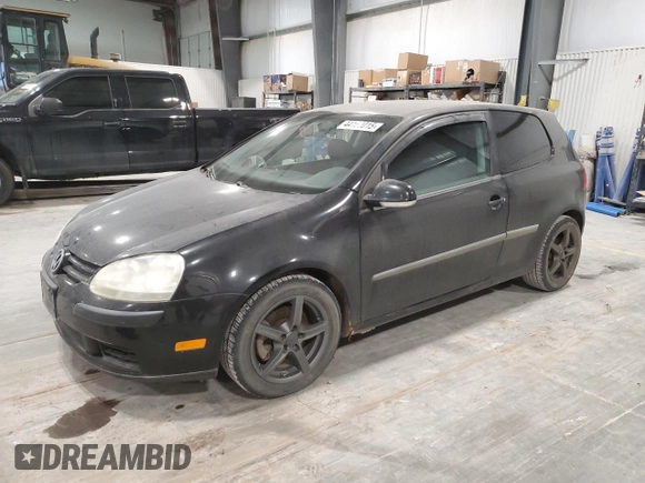 2009 Volkswagen Rabbit S with VIN WVWAB71K19W069149, listed as a Copart auction lot 44160015 with 163,614 mi miles and Clean title. Bid and sale history available at DreamBid. Image 1.