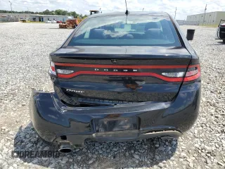 2015 Dodge Dart SXT with VIN 1C3CDFBB7FD102016, listed as a Copart auction lot 60536365 with 186,322 mi miles and Salvage title. Bid and sale history available at DreamBid. Image 6.