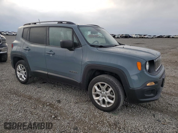 2018 Jeep Renegade Sport с VIN ZACCJBAB2JPJ57785, выставлен на аукционе Copart как лот 52886445 с пробегом 50 037 миль миль и Списание • Salvage title. История ставок и продаж доступна на DreamBid. Изображение 4.