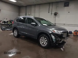2015 Honda CR-V EX-L with VIN 2HKRM4H75FH604059, listed as a IAAI auction lot 41869535 with 131,848 mi miles. Bid and sale history available at carsss.com. Image 1.