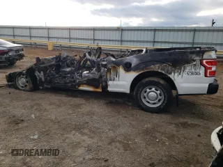 2020 Ford F-150 XL with VIN 1FTEX1EB0LFB69485, listed as a Copart auction lot 42568565 with 0 mi miles and Non Repairable. Bid and sale history available at carsss.com. Image 2.