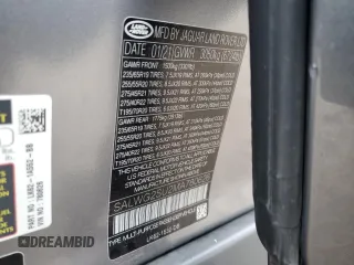 2021 Land Rover Range Rover Sport SE with VIN SALWG2SU2MA780626, listed as a Copart auction lot 87297744 with 45,182 mi miles and Salvage Title. Bid and sale history available at carsss.com. Image 14.