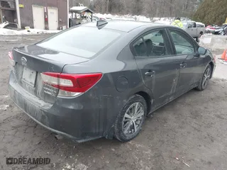2019 Subaru Impreza Premium with VIN 4S3GKAD68K3618682, listed as a IAAI auction lot 41716804 with 101,063 mi miles. Bid and sale history available at carsss.com. Image 4.