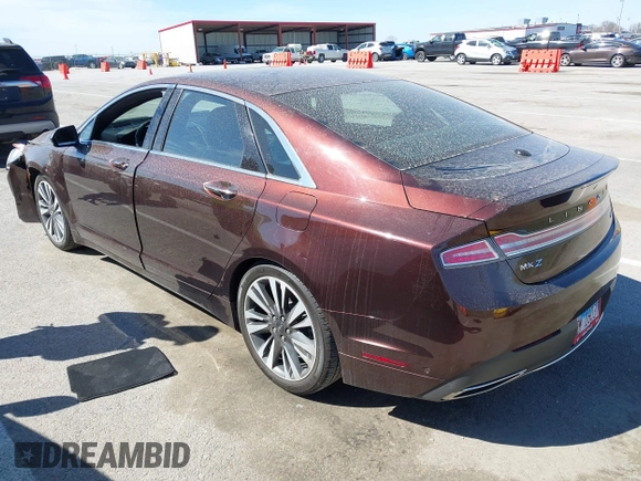 2019 Lincoln MKZ Reserve II z VIN 3LN6L5E99KR623668, wystawiony jako IAAI lot #41822730 z przebiegiem 13 609 mil mil oraz . Historia ofert i sprzedaży dostępna na DreamBid. Obrazek 3.