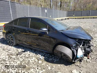 2020 Toyota Corolla SE with VIN JTDS4RCE2LJ004266, listed as a Copart auction lot 52421885 with 81,964 mi miles and Salvage Title. Bid and sale history available at carsss.com. Image 4.