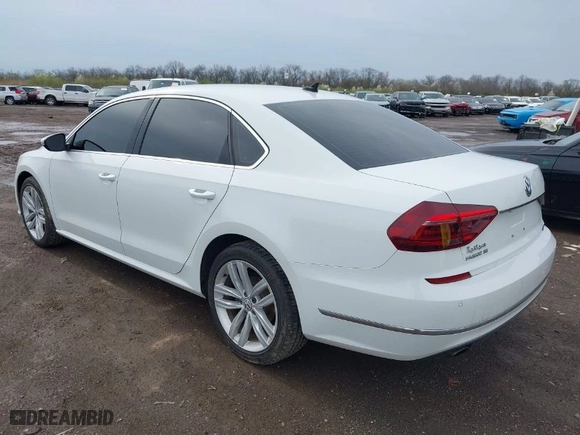 2018 Volkswagen Passat 2.0T SE with VIN 1VWBA7A35JC018885, listed as a IAAI auction lot 41955324 with 107,046 mi miles. Bid and sale history available at carsss.com. Image 3.