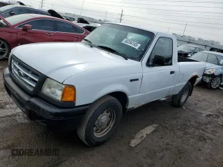 2003 Ford Ranger XL with VIN 1FTYR10D63PB64544, listed as a Copart auction lot 50204145 with 219,373 mi miles and Clean Title. Bid and sale history available at carsss.com. Image 1.