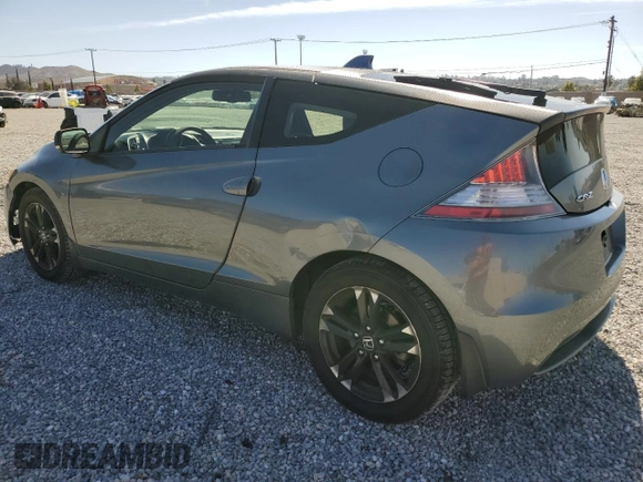 2014 Honda CR-Z with VIN JHMZF1D45ES001809, listed as a Copart auction lot 44928165 with 206,044 mi miles and Salvage Title. Bid and sale history available at DreamBid. Image 2.