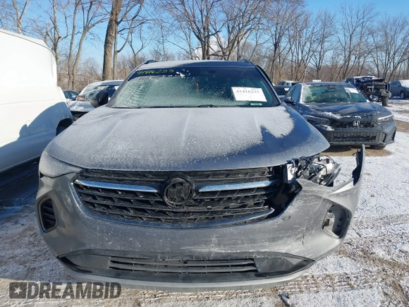 2021 Buick Envision Preferred with VIN LRBFZMR45MD198701, listed as a IAAI auction lot 41416233 with 70,240 mi miles and . Bid and sale history available at carsss.com. Image 12.