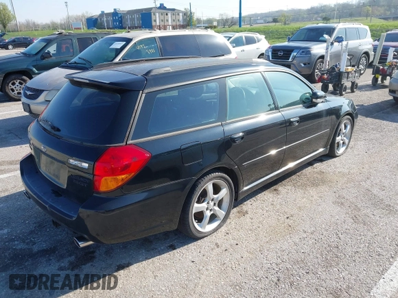 2005 Subaru Legacy with VIN 4S3BP686356321356, listed as a IAAI auction lot 41966786 with 124,939 mi miles and . Bid and sale history available at DreamBid. Image 4.