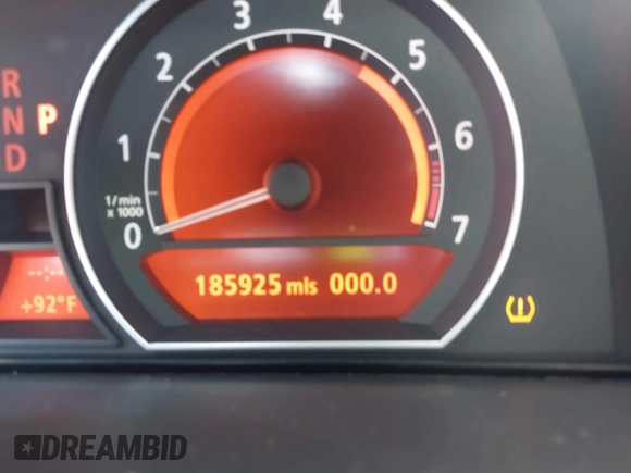 2008 BMW 7 Series 750i with VIN WBAHL83518DT11907, listed as a IAAI auction lot 42553319 with 185,925 mi miles and . Bid and sale history available at DreamBid. Image 7.