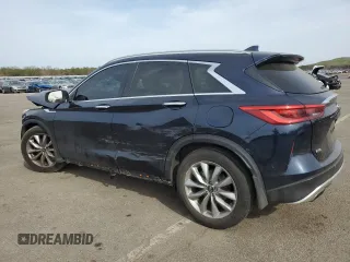 2020 Infiniti QX50 Essential z VIN 3PCAJ5M38LF120895, wystawiony jako Copart lot #54152535 z przebiegiem 45 937 mil mil oraz Szkody całkowita. Historia ofert i sprzedaży dostępna na DreamBid. Obrazek 2.