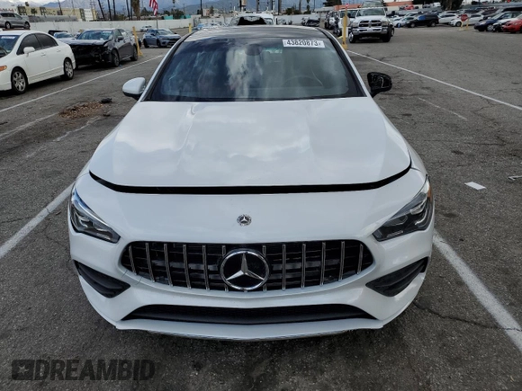 2021 Mercedes-Benz CLA with VIN W1K5J4GB9MN152844, listed as a Copart auction lot 43820873 with 32,514 mi miles. Bid and sale history available at carsss.com. Image 5.