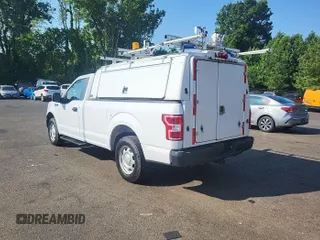 2018 Ford F-150 XL with VIN 1FTNF1E52JKE87531, listed as a IAAI auction lot 42740984 with 121,670 mi miles and . Bid and sale history available at DreamBid. Image 14.