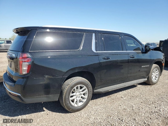 2021 Chevrolet Suburban LT with VIN 1GNSCCKD6MR171216, listed as a Copart auction lot 48688985 with 149,693 mi miles and Salvage Title. Bid and sale history available at carsss.com. Image 3.