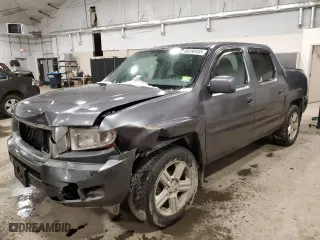 2014 Honda Ridgeline RTL with VIN 5FPYK1F57EB003368, listed as a Copart auction lot 88280455 with 154,446 mi miles and Salvage Title. Bid and sale history available at carsss.com. Image 1.