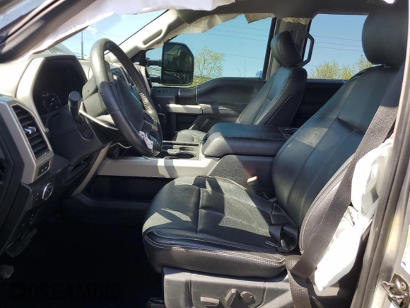 2020 Ford F-350 XL with VIN 1FT8W3BT3LEC60264, listed as a Copart auction lot 53106025 with 59,140 mi miles and Salvage title. Bid and sale history available at DreamBid. Image 7.